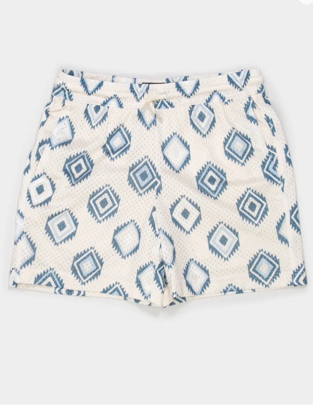 RSQ Boys Mesh Shorts in Bone